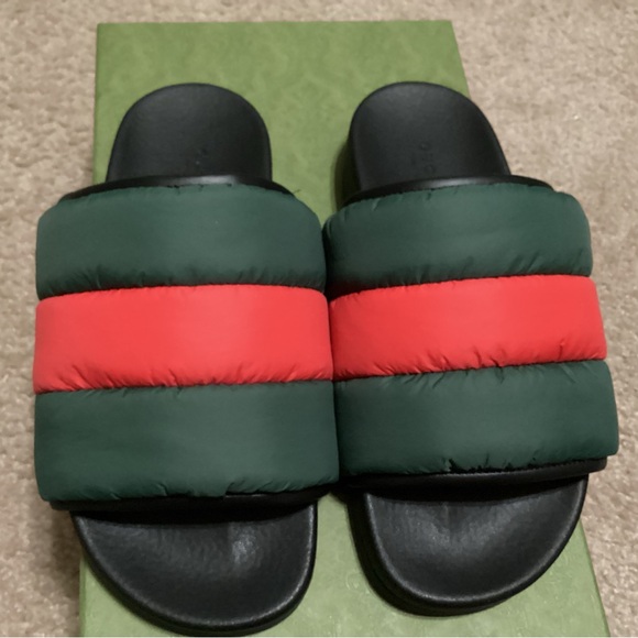 Gucci Nylon Slides - Picture 1 of 3